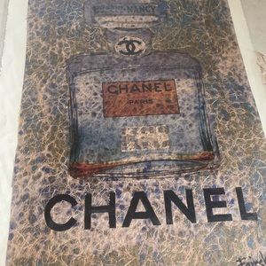 Rare Chanel Paris artwork